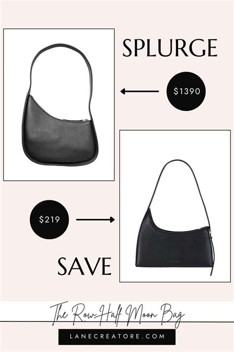 the row sideby bag dupe|the row half moon bag dupes.